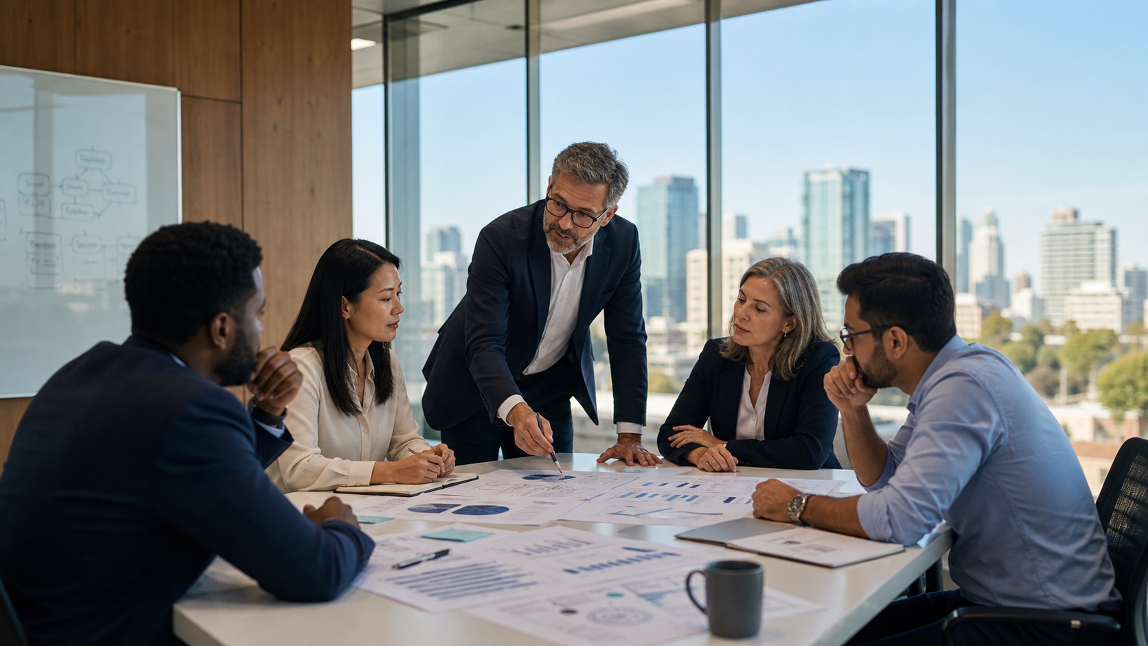 Finance leaders reviewing ERP risk and reporting control