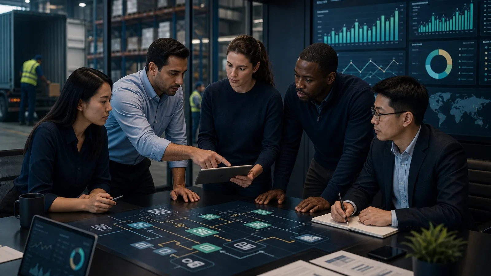 Operations and finance team mapping which ERP work should move forward
